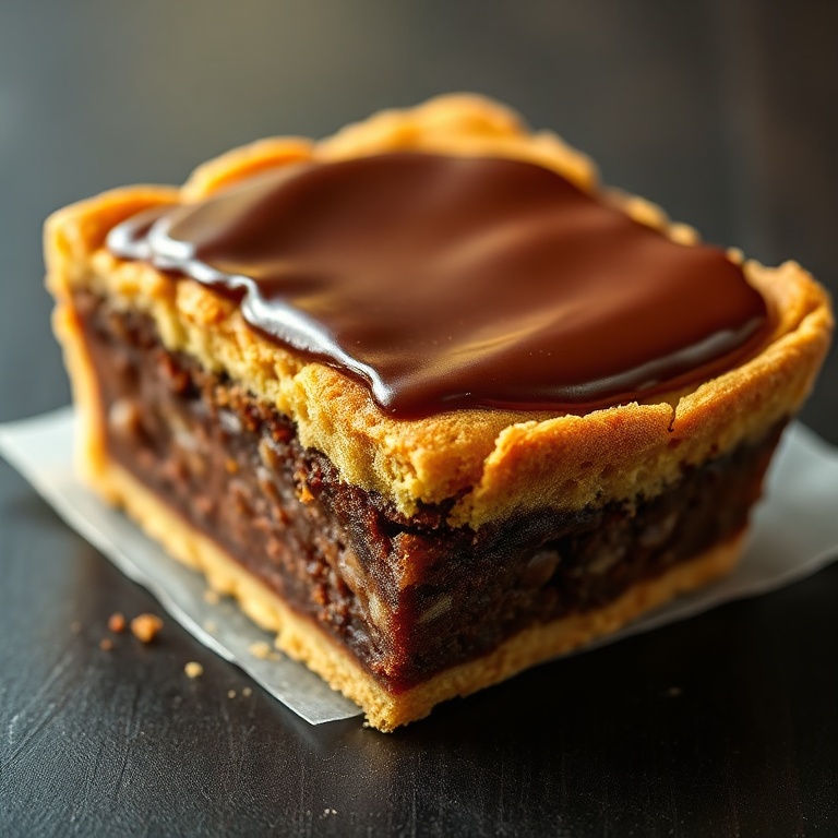 Easy Homemade Brownie Pie