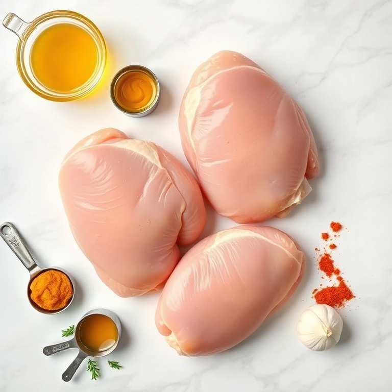 Ingredients for Easy Honey Mustard Chicken