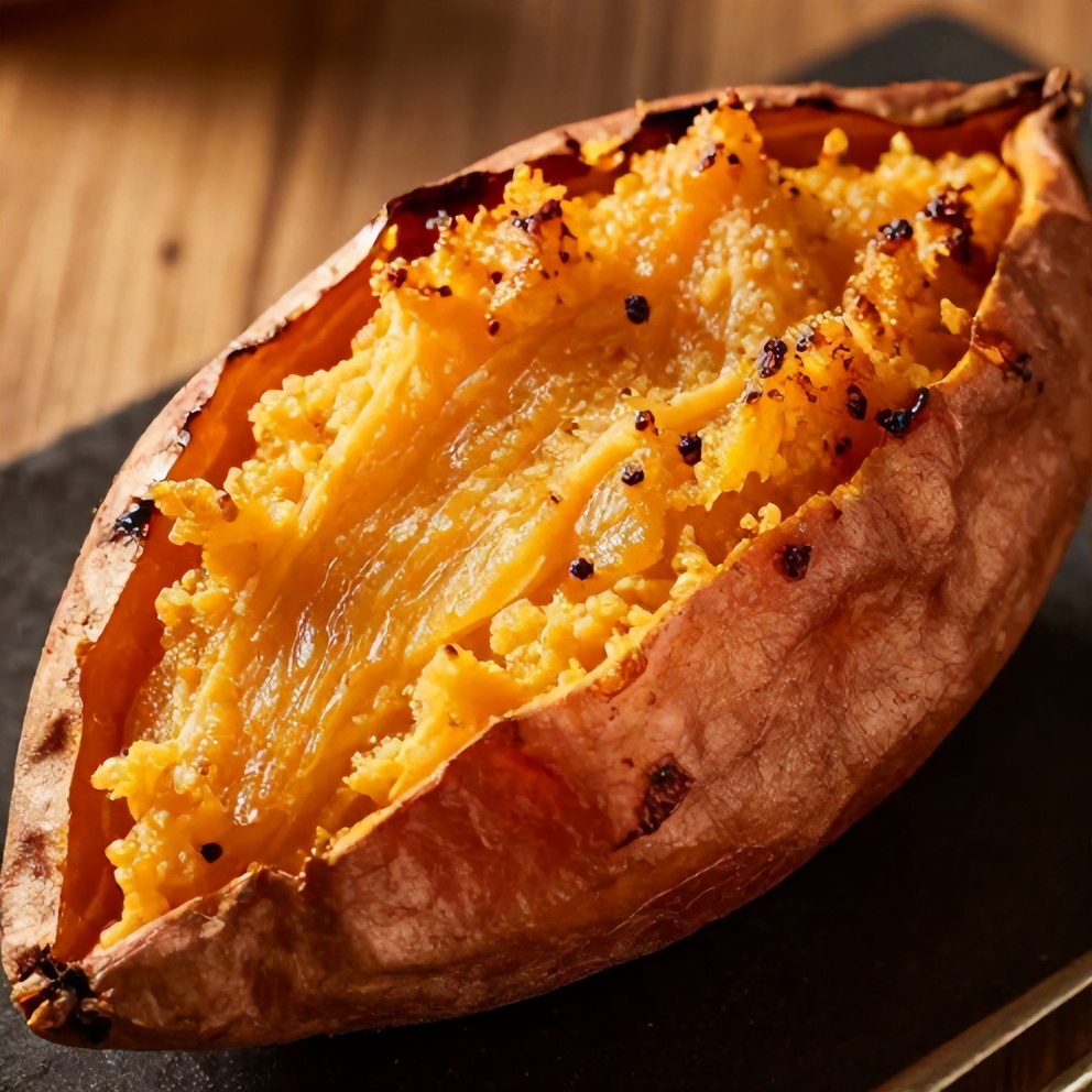 Easy Honey Roasted Sweet Potatoes