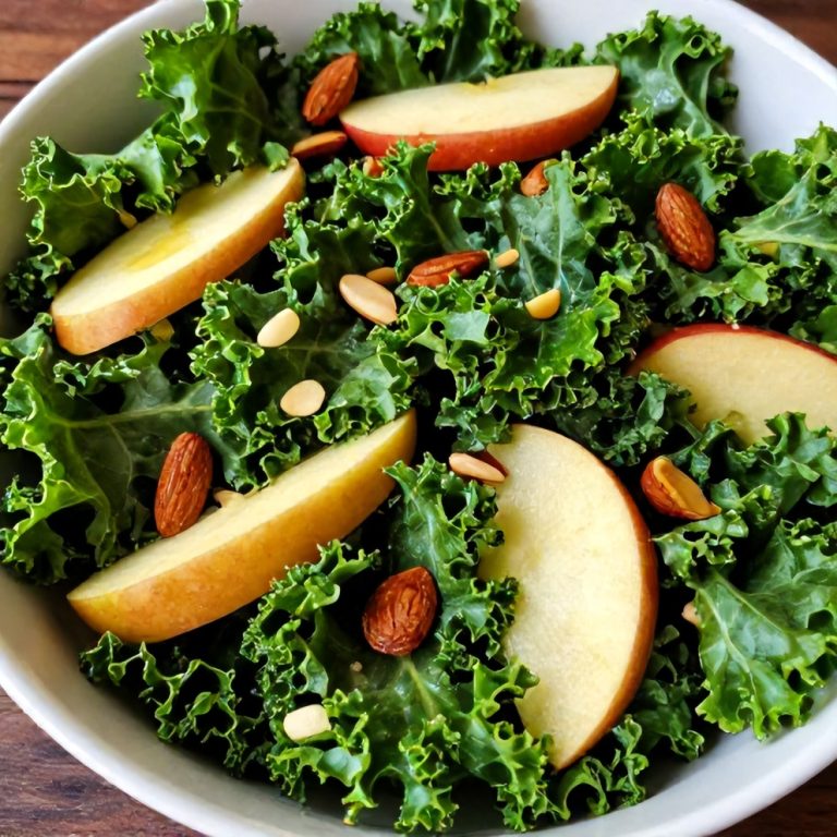 Easy Kale and Apple Salad