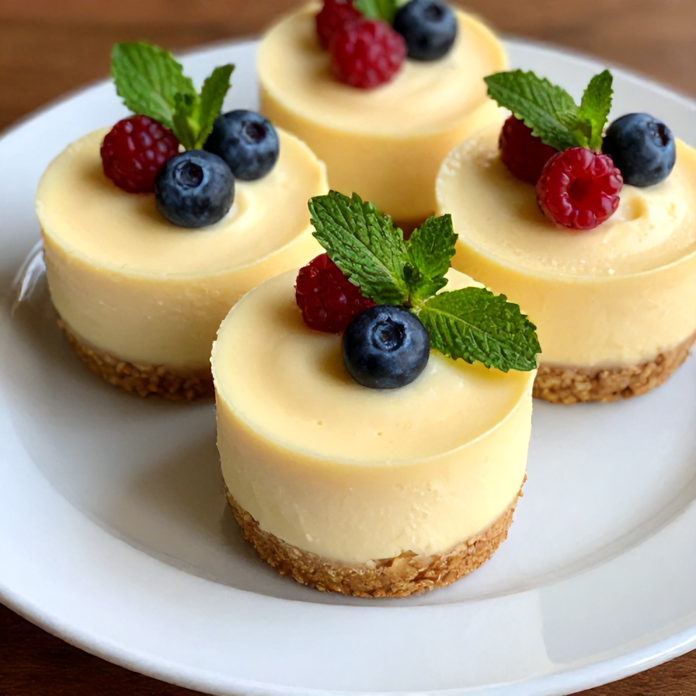 Keto Lemon Cheesecake Cups Ready to Serve
