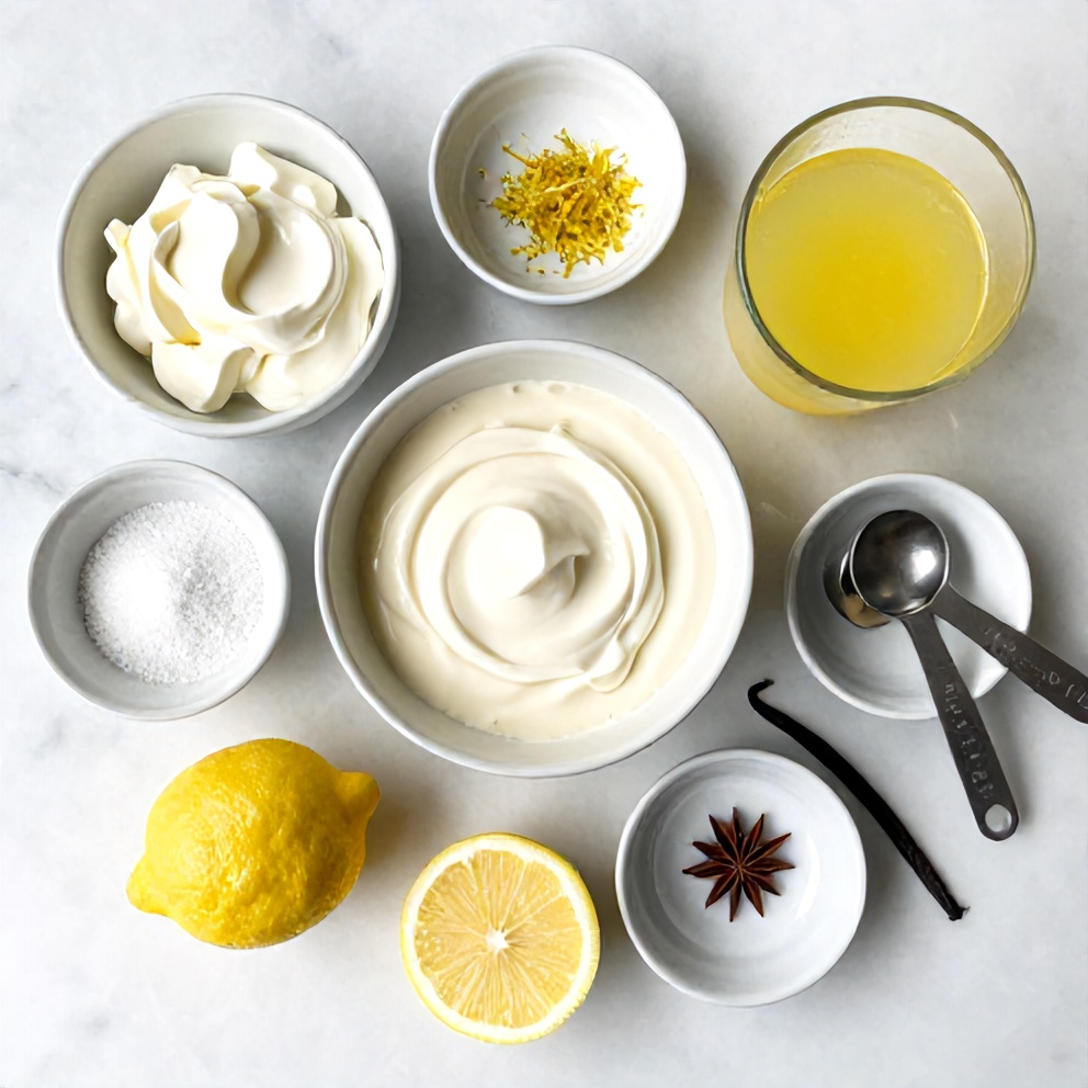 Keto Lemon Cheesecake Cups Ingredients