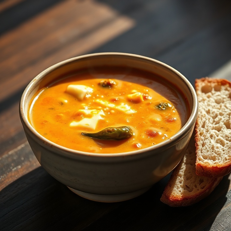 Easy Keto Stuffed Pepper Soup