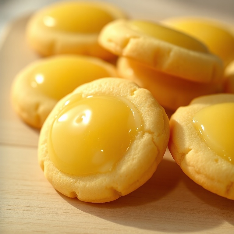 Easy Lemon Curd Cookies