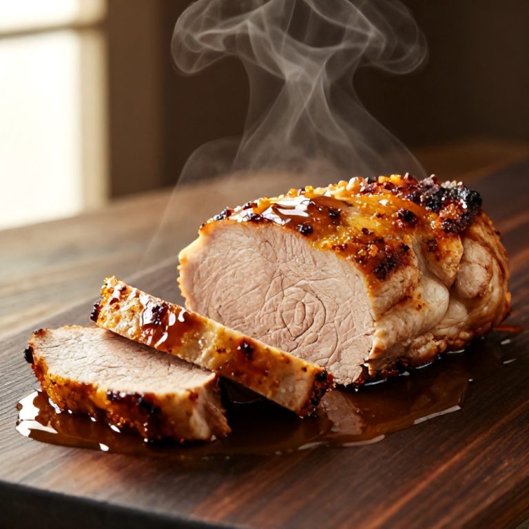 Easy Maple Dijon Pork Tenderloin