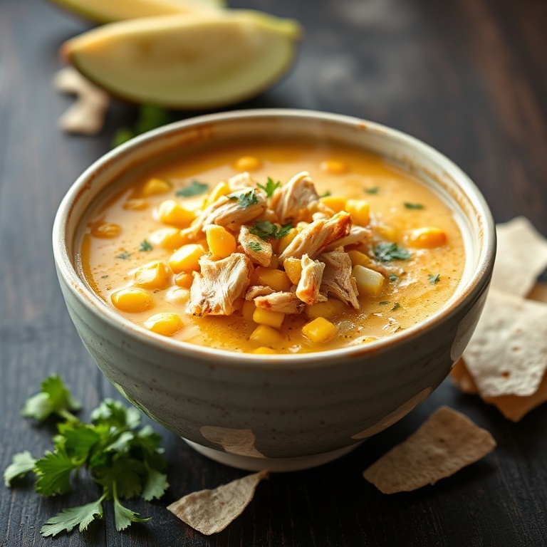easy Mexican street corn soup