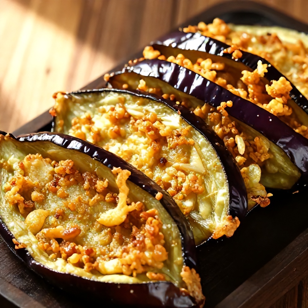 Easy Miso Glazed Eggplant