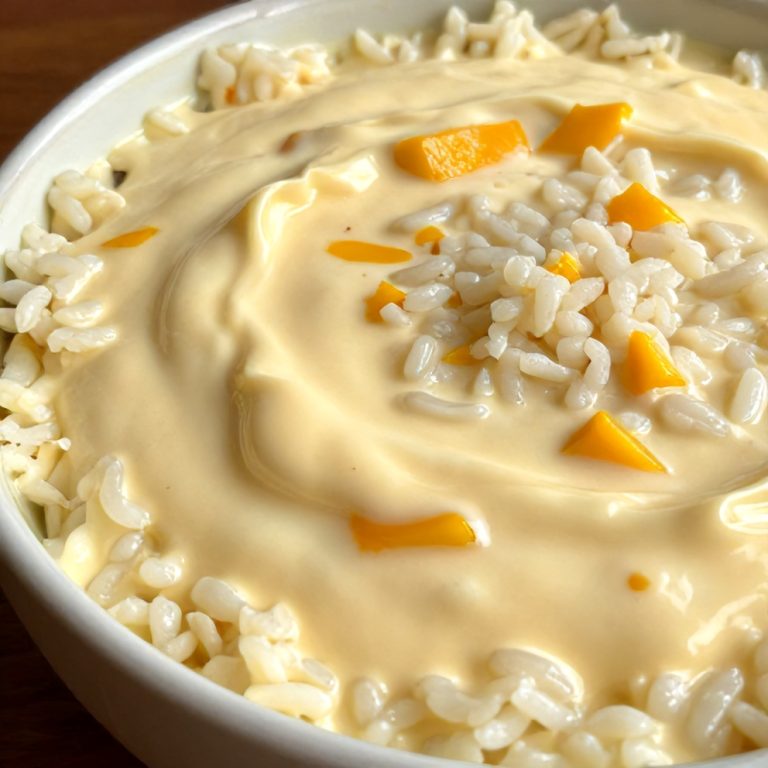 Easy No-Bake Mango Coconut Rice Pudding