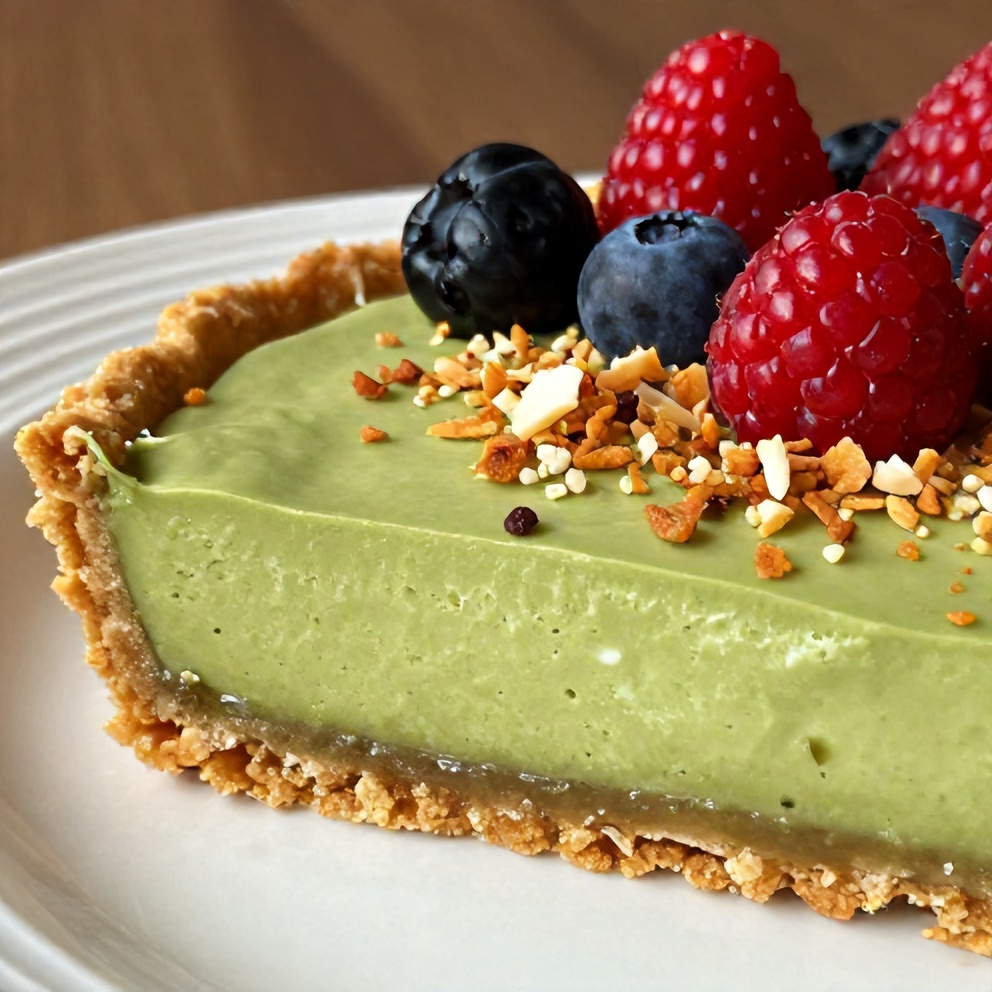 Easy No-Bake Matcha Coconut Cream Tart Final