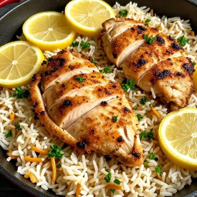 Easy One-Pan Lemon Chicken and Rice