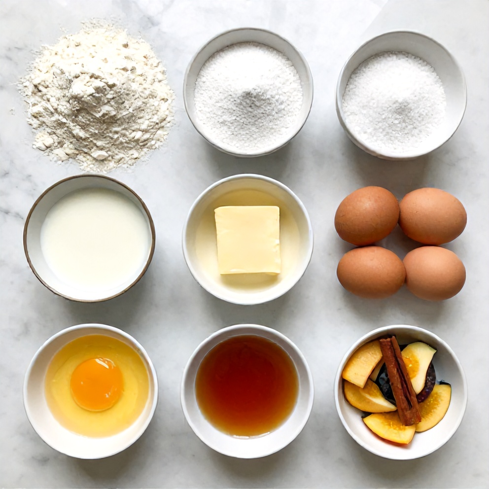 Raw ingredients for Easy Pancake Tacos