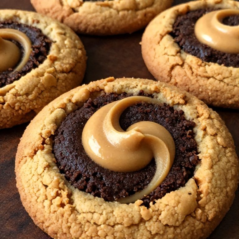 Peanut Butter Brownie Swirl Cookies