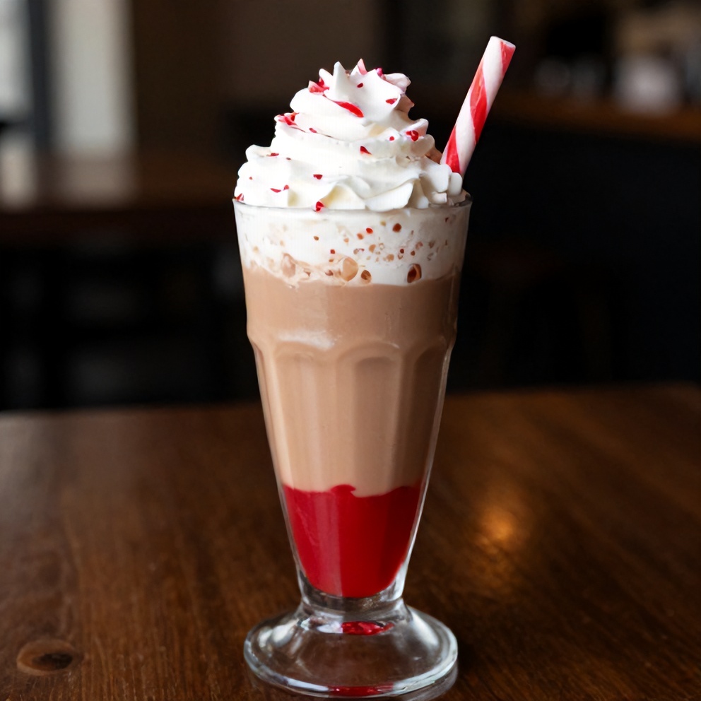 Easy Peppermint Mocha Cocktail