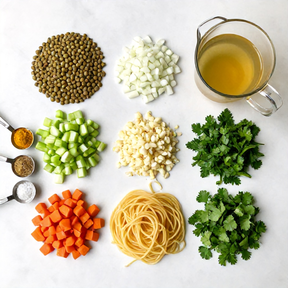 Persian Noodle Soup Ingredients