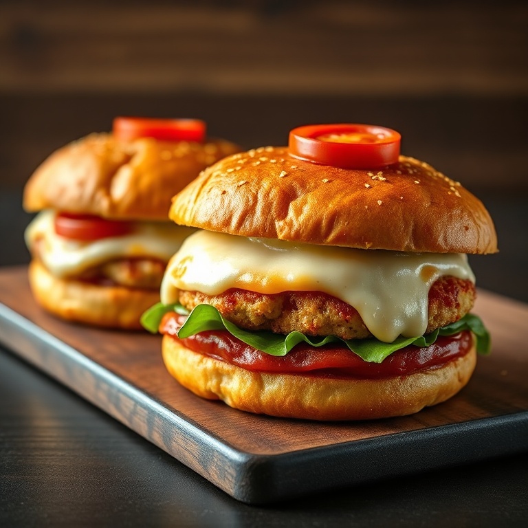 Easy Pizza Burgers