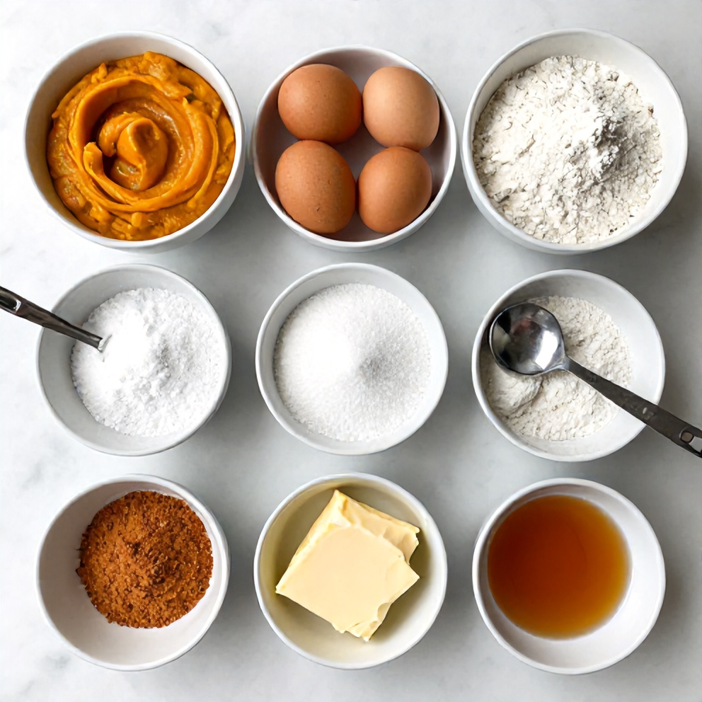 Easy Pumpkin Roll Recipe Ingredients