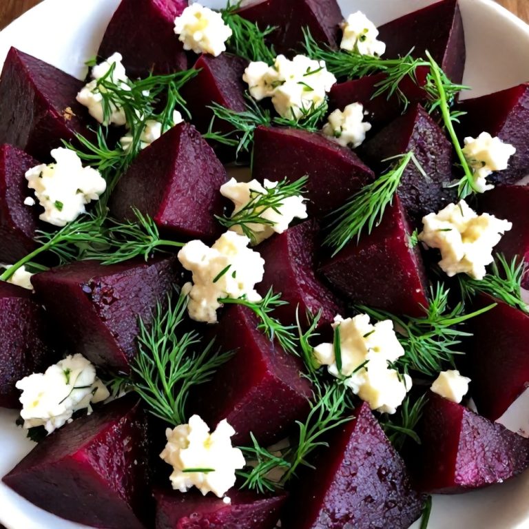Easy Roasted Beet Salad
