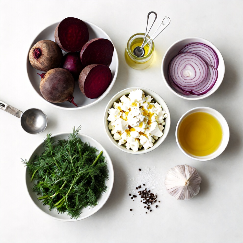 Roasted Beet Salad Ingredients