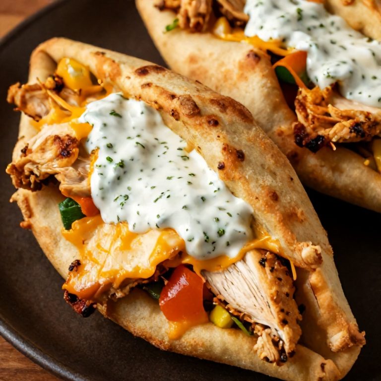 Easy Sheet Pan Chicken Pitas