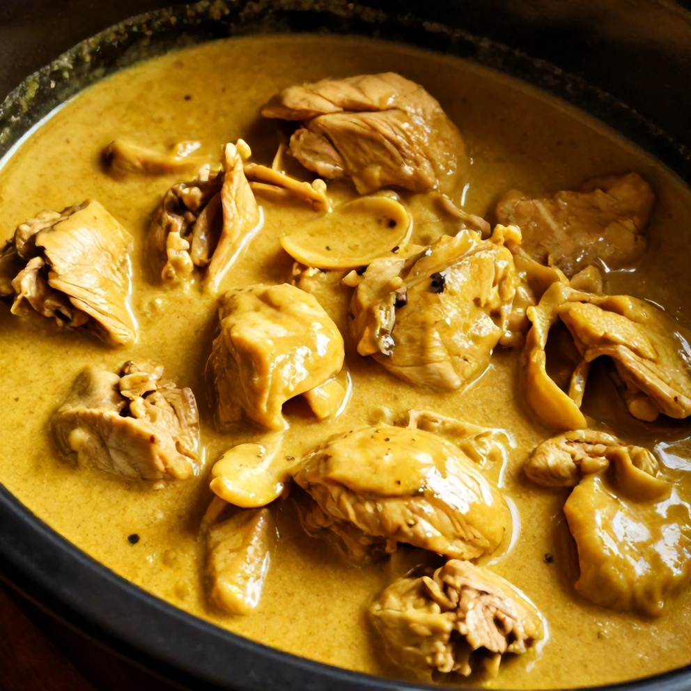 Easy Slow Cooker Chicken Curry