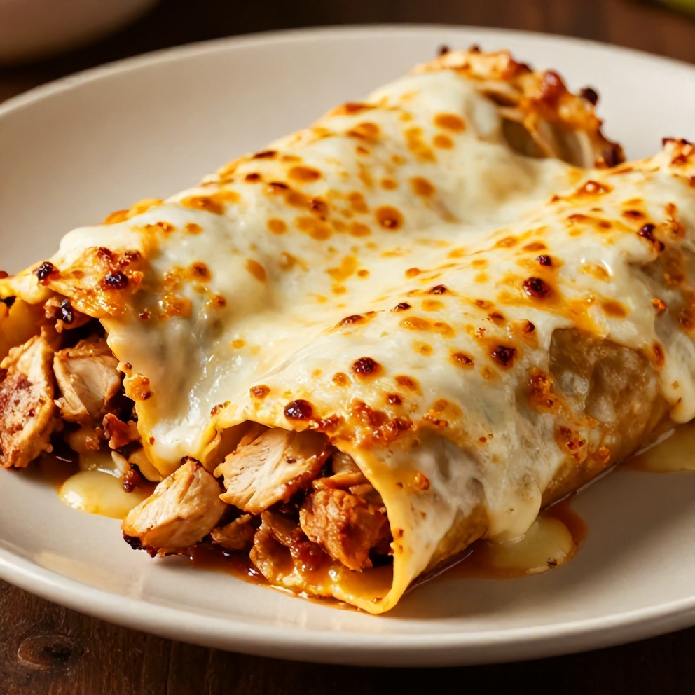 Easy Slow Cooker Chicken Enchiladas
