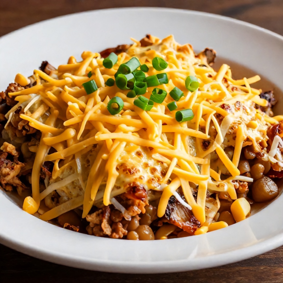 Cowboy Casserole Ready to Serve