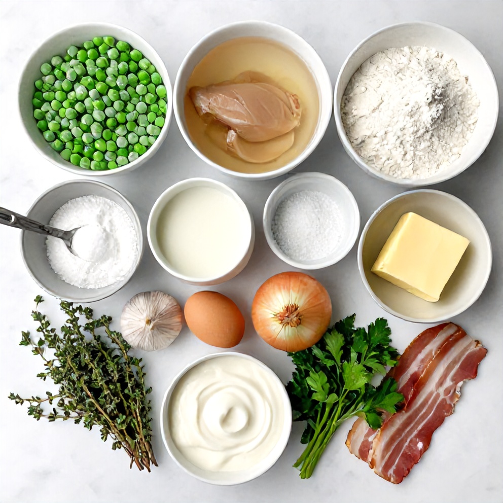 Southern Peas and Dumplings Ingredients