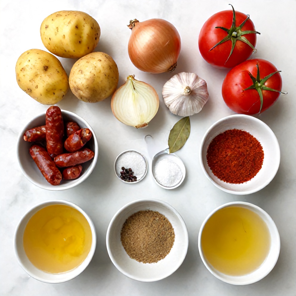 Spanish Potato Soup Ingredients