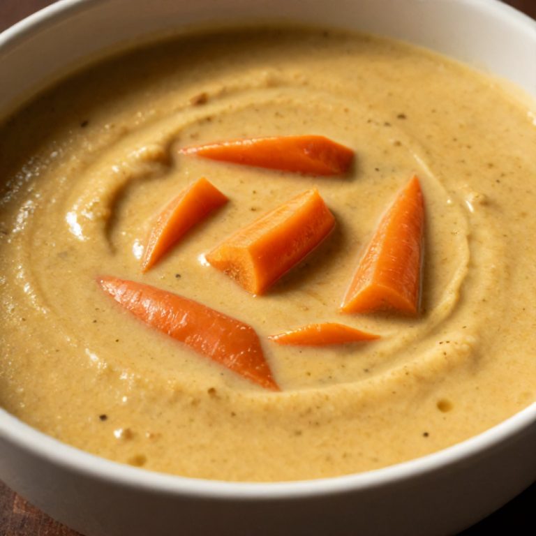 Easy Spicy Miso Carrot Soup