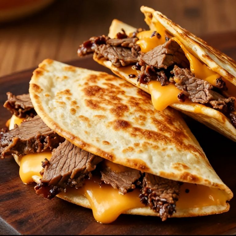 Easy Steak Cheese Quesadillas