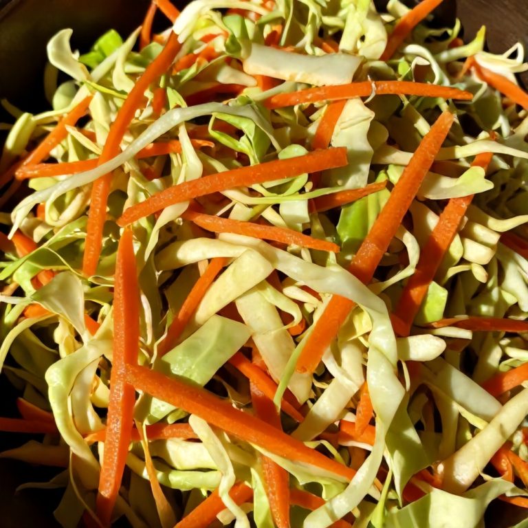 Easy Sweet and Spicy Pickle Slaw