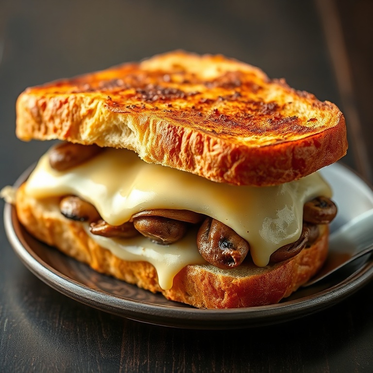 Easy Swiss Mushroom Melt