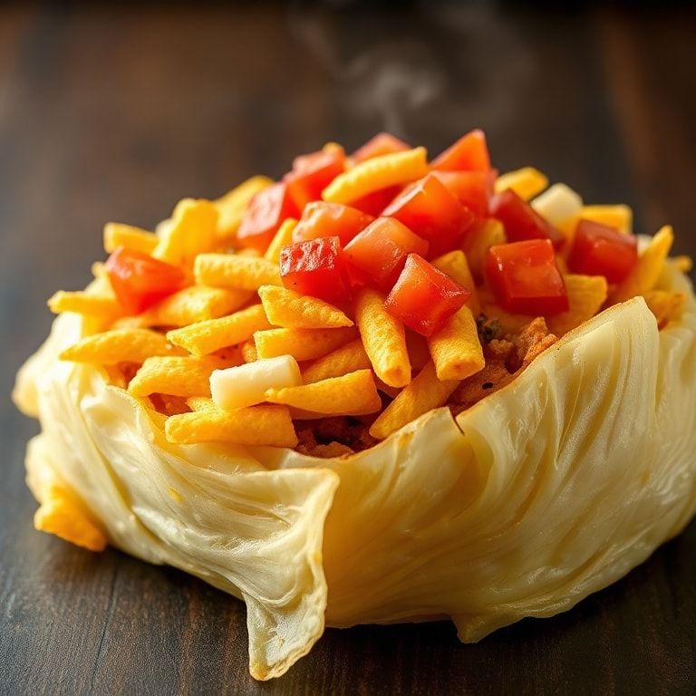 Easy Tex-Mex Frito Cowboy Cabbage Dinner