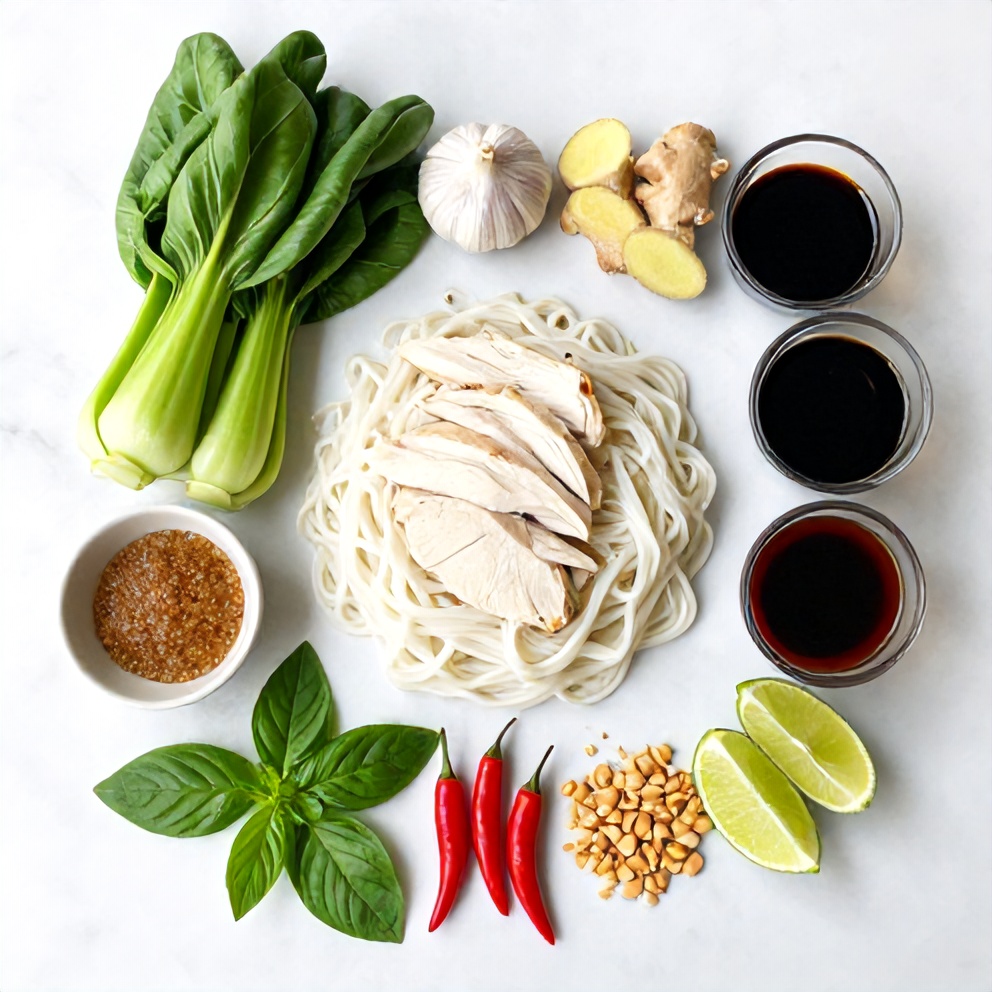 Thai Drunken Noodles Ingredients