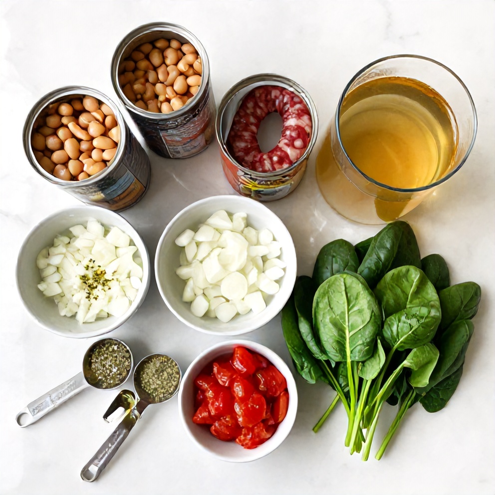 Tuscan White Bean Soup Ingredients