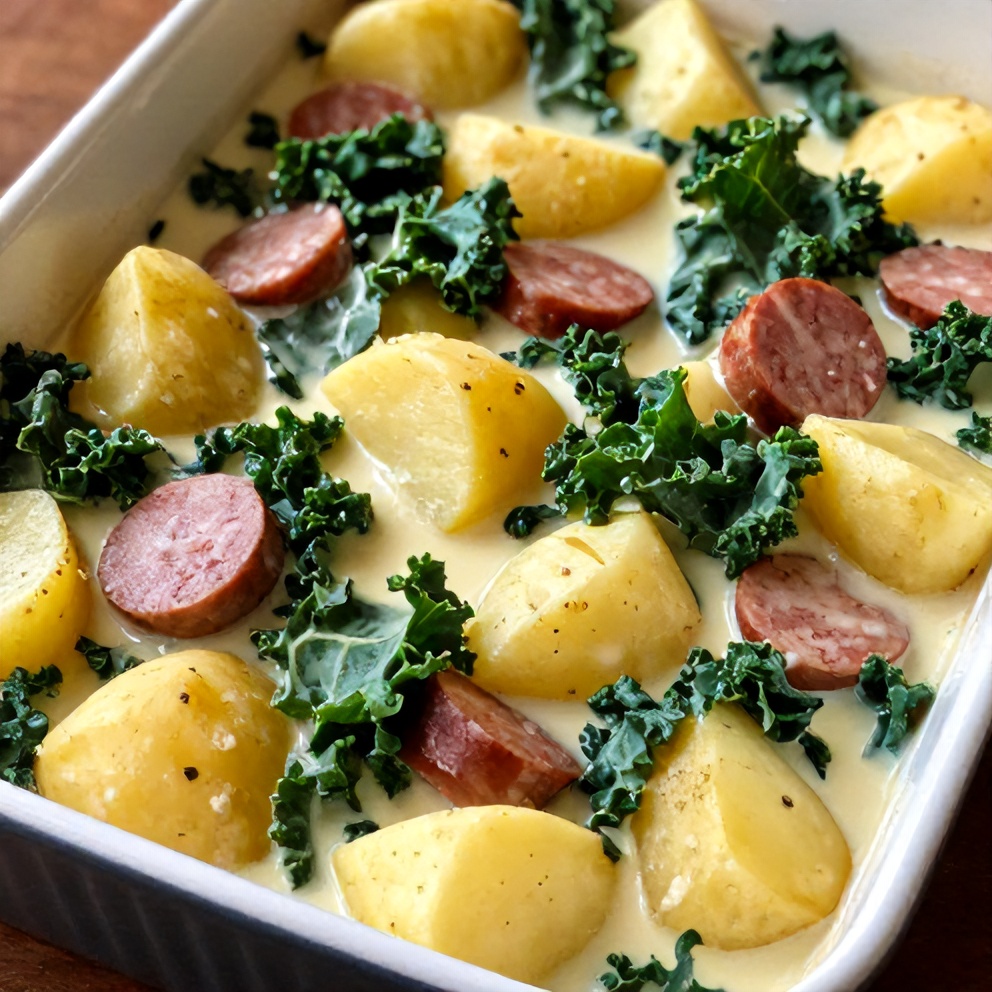 Easy Zuppa Toscana Casserole