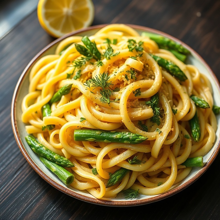 fresh spring pasta salad