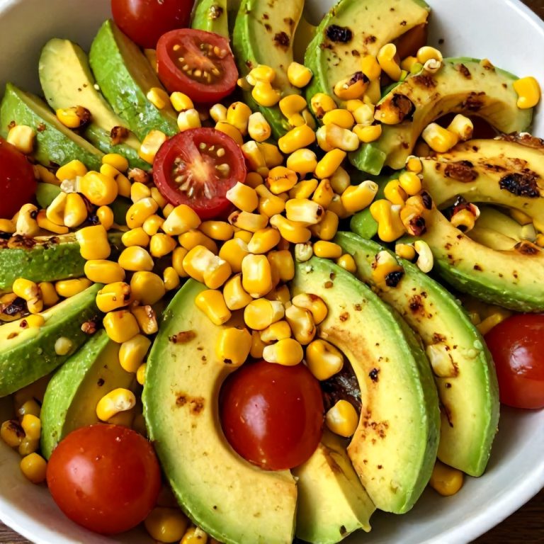 Grilled Corn Avocado Salad