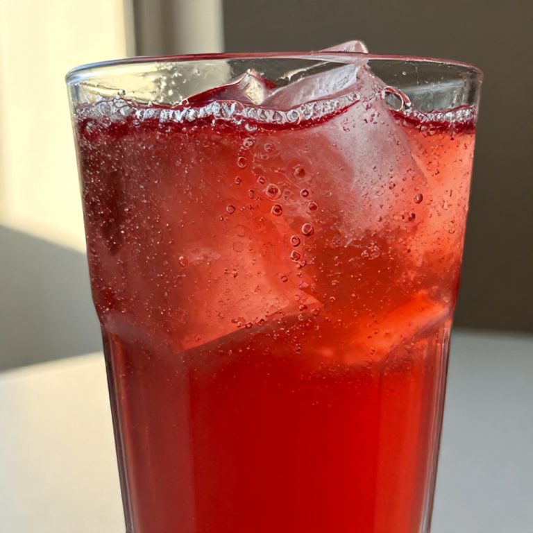 hibiscus lime sparkling water