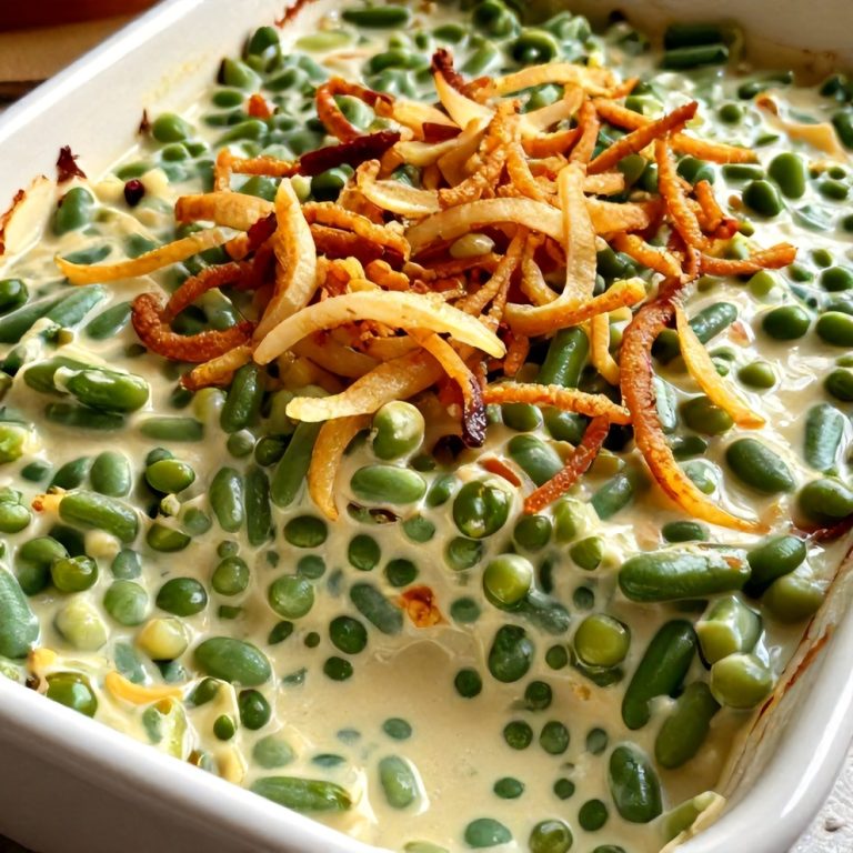 homemade green bean casserole