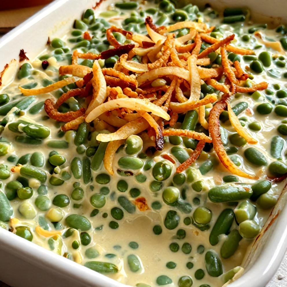homemade green bean casserole