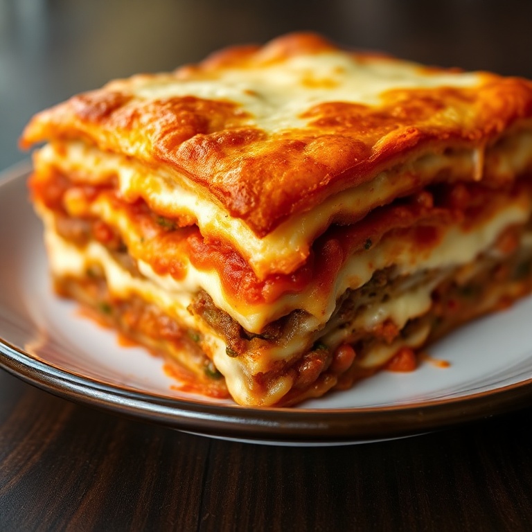 homemade lasagna