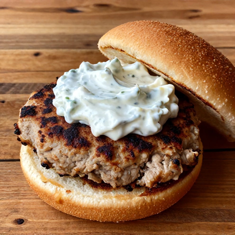 Greek Chicken Burgers