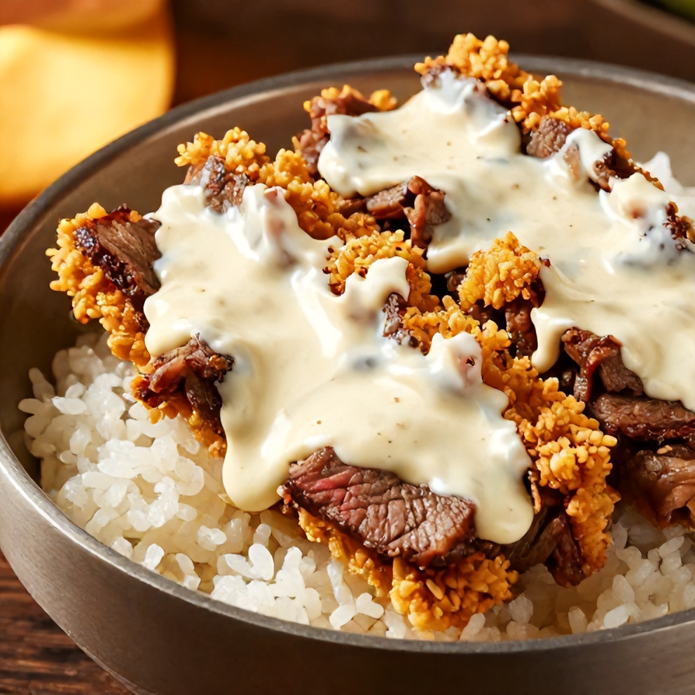 Korean BBQ Steak Rice Bowls