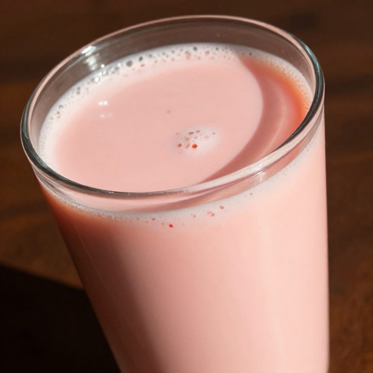 Korean strawberry milk