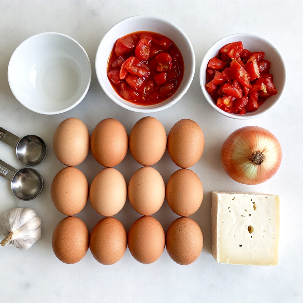 Mediterranean Baked Eggs Ingredients