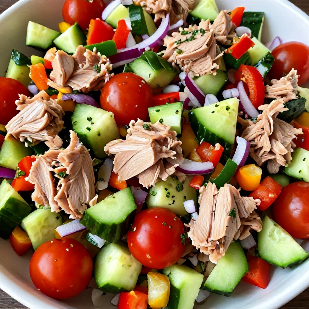Mediterranean Tuna Salad