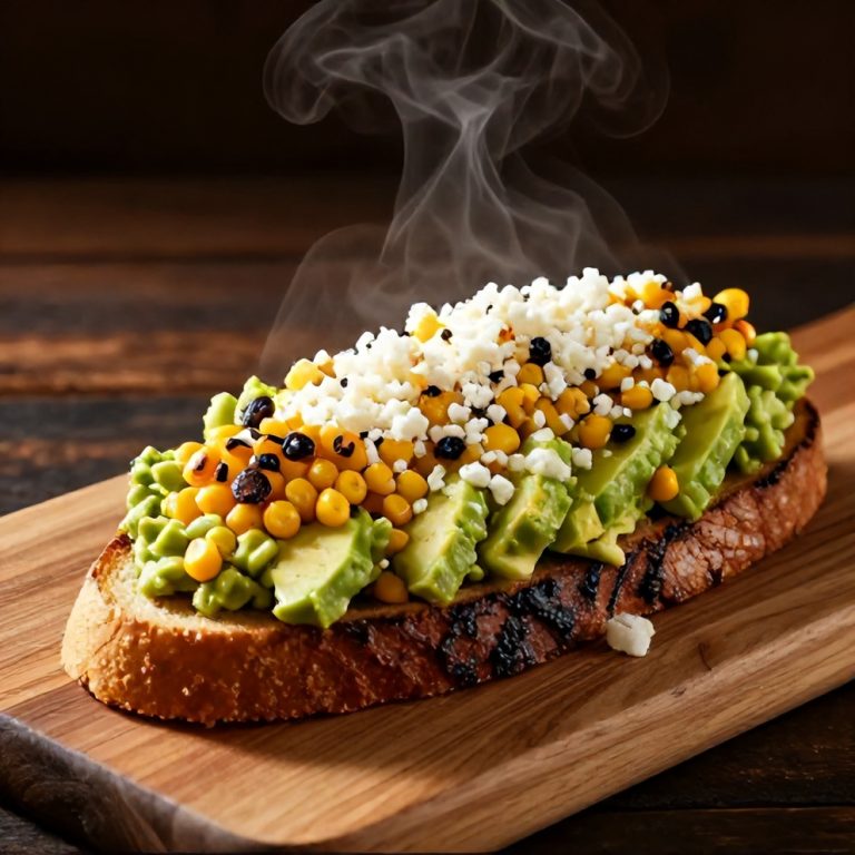 Mexican Street Corn Avocado Toast