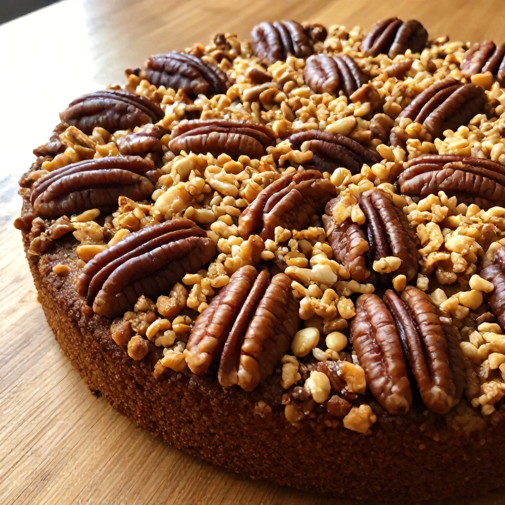 Pecan Apple Crisp Coffee Cake