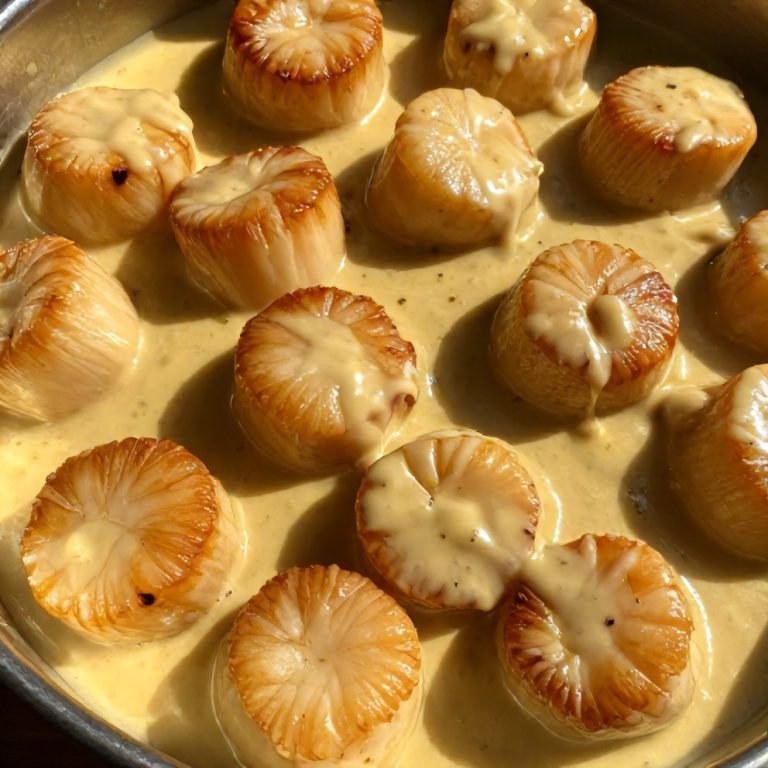 Quick Cajun Scallops